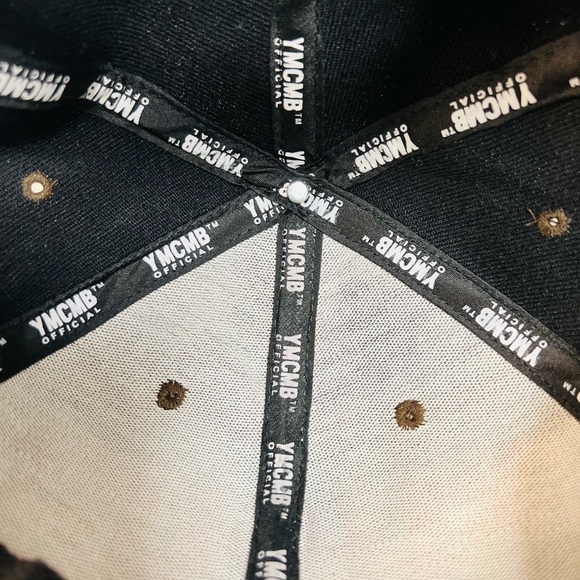 RED/CHEETAH PRINT YMCMB OFFICIAL SNAPBACK - Picture 3 of 5